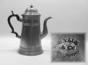 10½” Lighthouse Coffee Pot by Hiram Yale