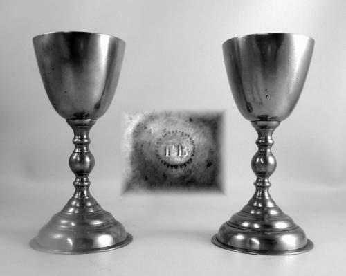 Pair of Timothy Brigden Chalices