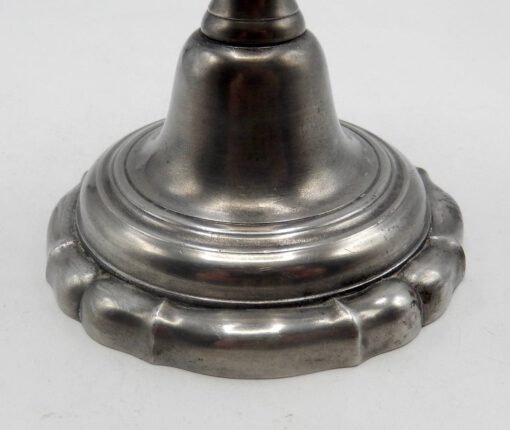 19th Century Pewter Candlestick