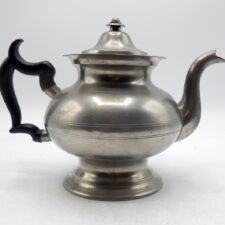 American Pewter Teapot Marked