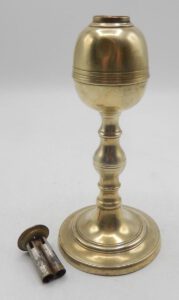 Brass Lamp Marked Webb